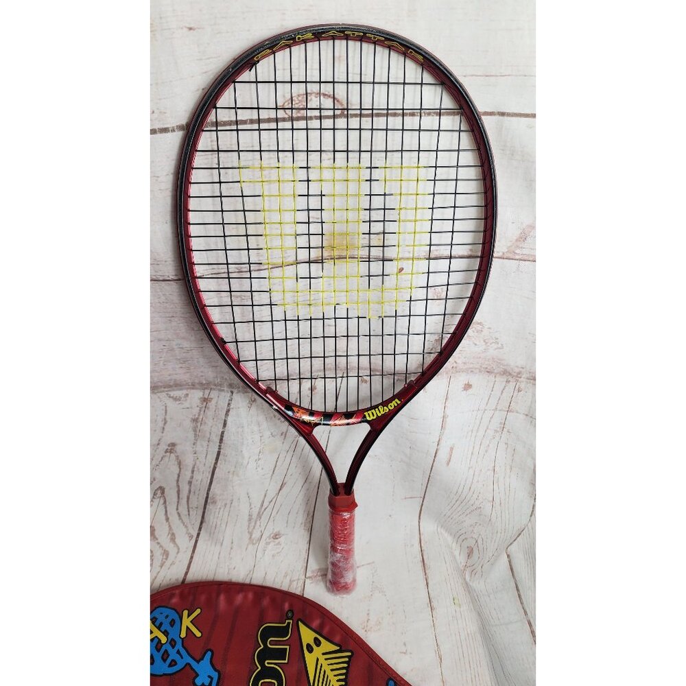 Wilson Rak Attack Junior Tennis Racket - Picture 8 of 14